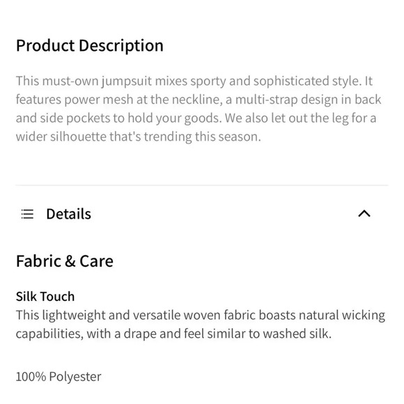 Fabletics Black/White Dash Jumpsuit Size Small - Picture 5 of 13